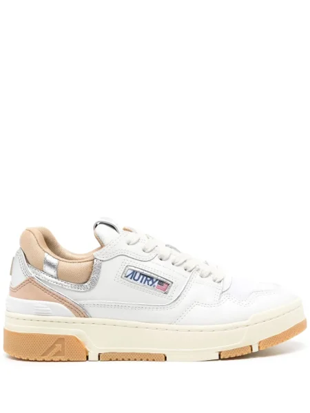 Sneakerși Autry din piele alb