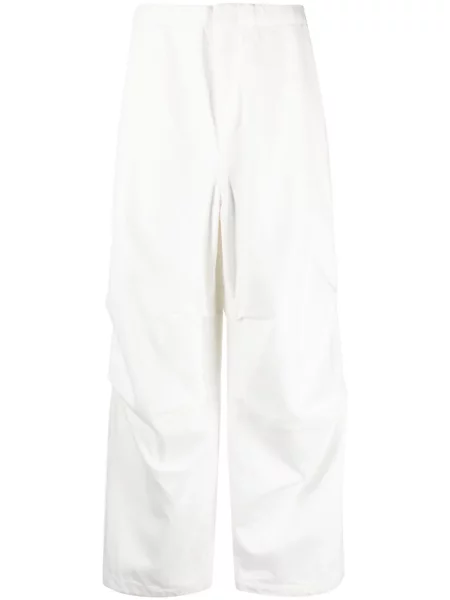 Pantaloni Jil Sander alb