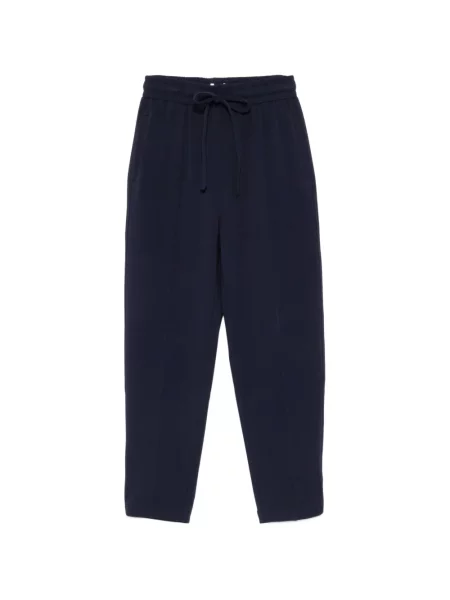 Pantaloni Psophia conici cu cordon albastru
