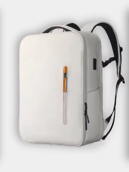 Кожаный рюкзак Mark Ryden белый