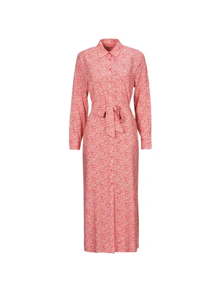 Denim obleka Pepe Jeans rdeča