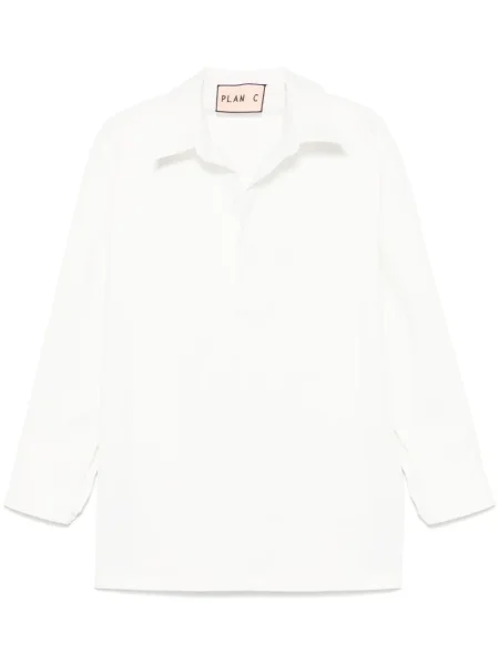 Cămașă Plan C lungă alb