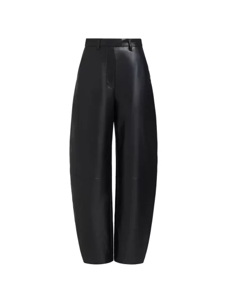 Pantaloni Marie Oliver din piele negru