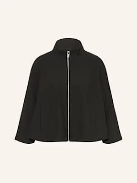 Opus Żakiet Pudełkowy Julla Z Rękawami schwarz czarna