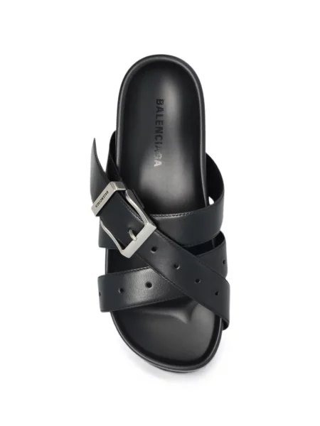 Sandale Balenciaga cu cataramă negru