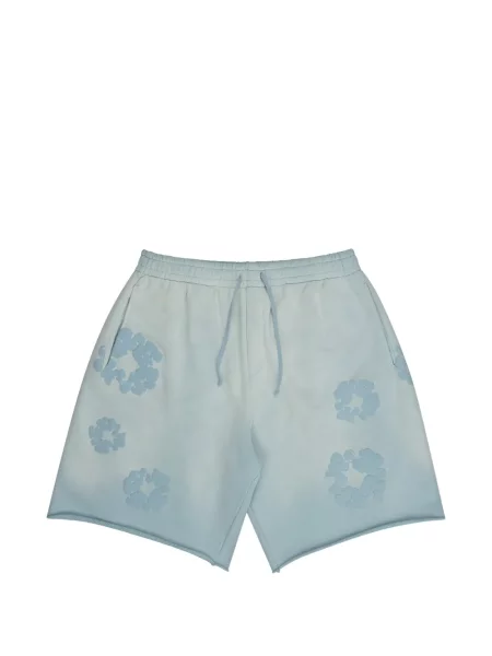 Pantaloni scurți din denim Denim Tears albastru