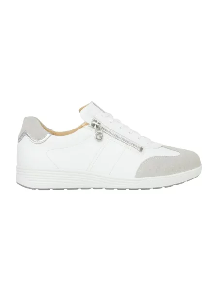 Sneakersy Ganter skórzane białe