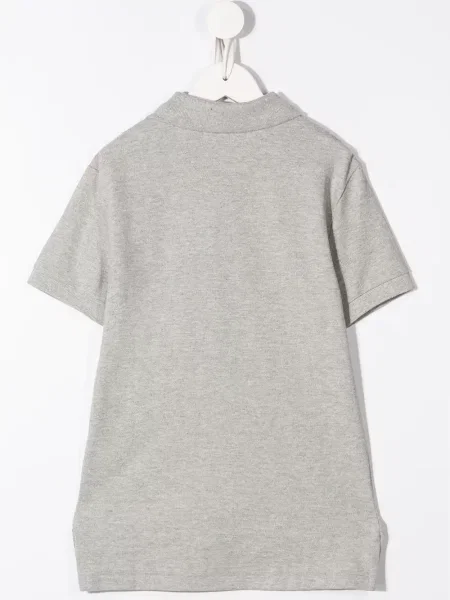 Koszulka polo dziecięca Polo Ralph Lauren szara