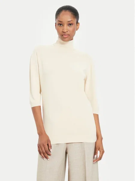 Kontatto Bluză cu gât bej
