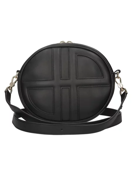 Torba Patou skórzana czarna