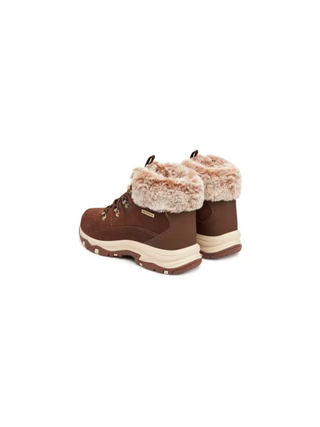 Botine Skechers maro