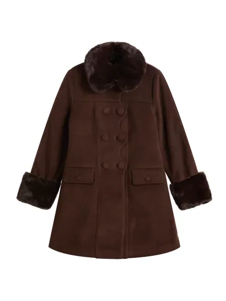 Płaszcz House Of Sunny brązowy