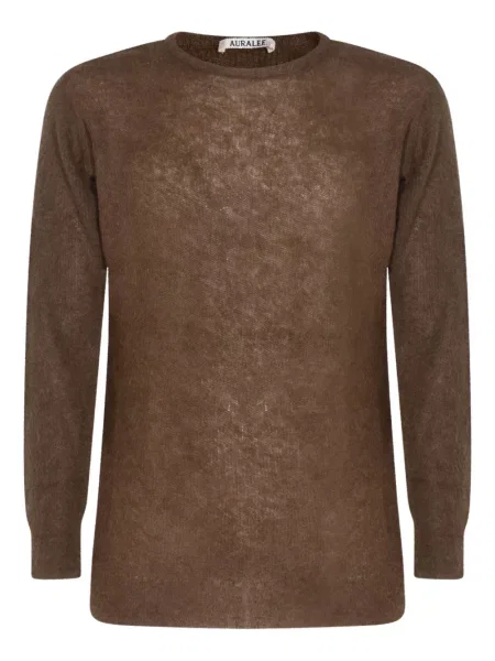 Pulover Auralee lung maro