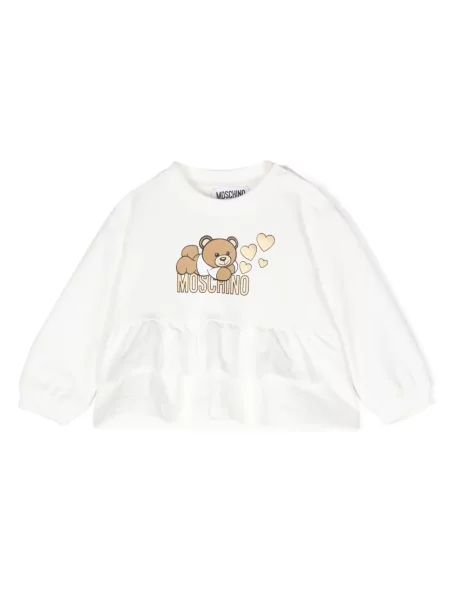 Bluza dziecięca Moschino biała