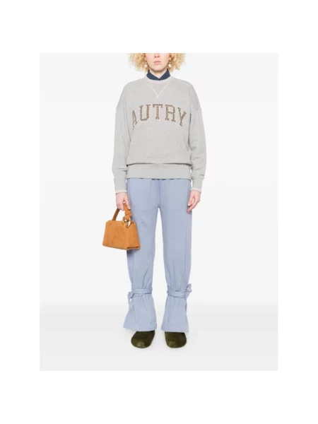 Bluza Autry z logo szara