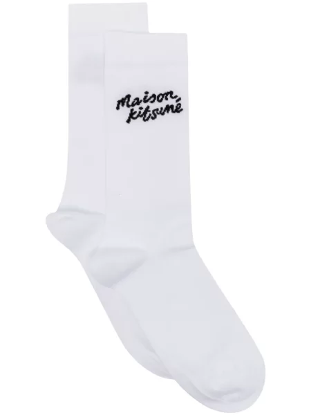 Șosete Maison Kitsune alb