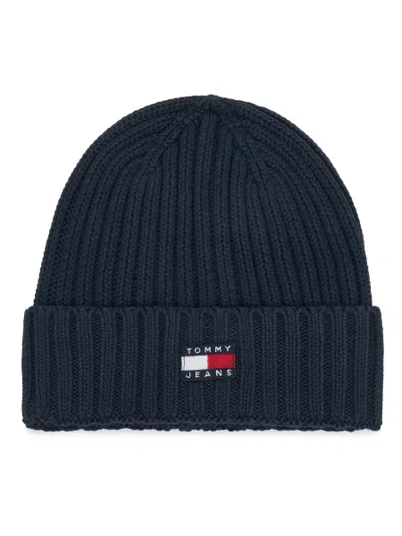Tommy Jeans Căciulă HERITAGE bleumarin albastru