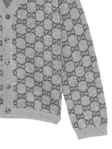Kardigan dziecięcy Gucci szary