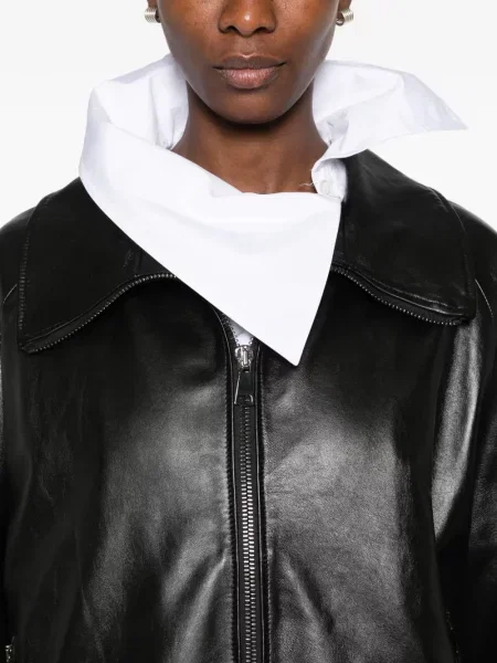 Geanta de piele Cassell negru
