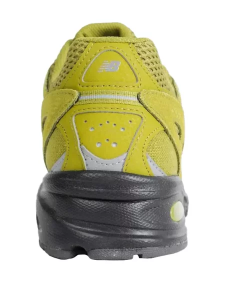 Szarvasbőr sneaker New Balance zöld