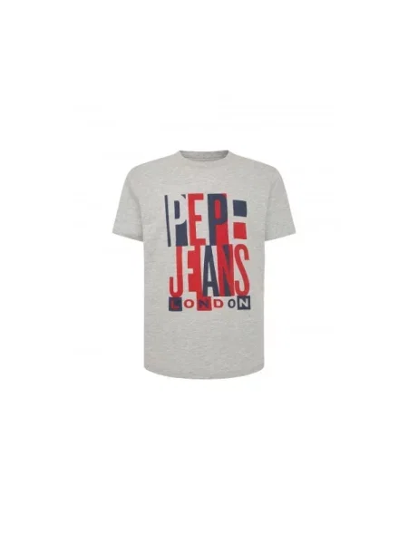 Koszulka Pepe Jeans szara