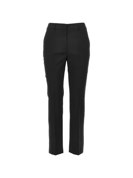 Pantaloni Weekend Max Mara de lână negru