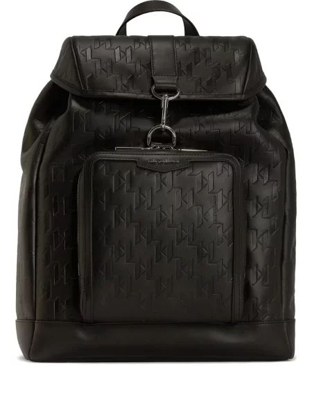 Rucsac Karl Lagerfeld din piele negru