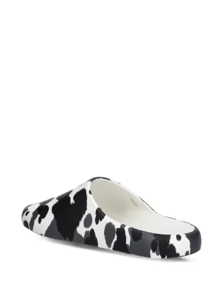 Papuci Melissa cu imagine negru