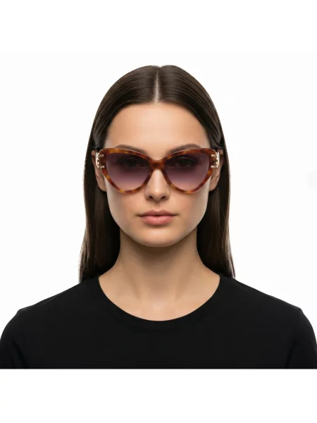 Hodinky Lanvin hnedá