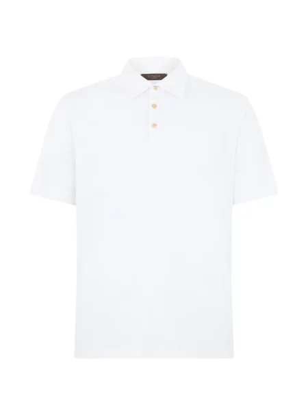 Tricou polo Slowear alb
