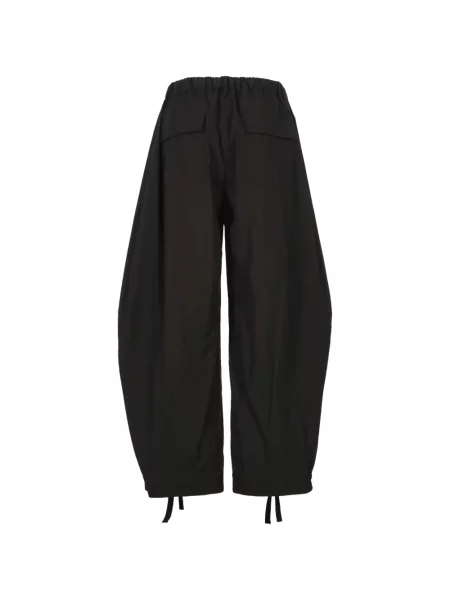 Pantaloni Sacai cu cordon negru
