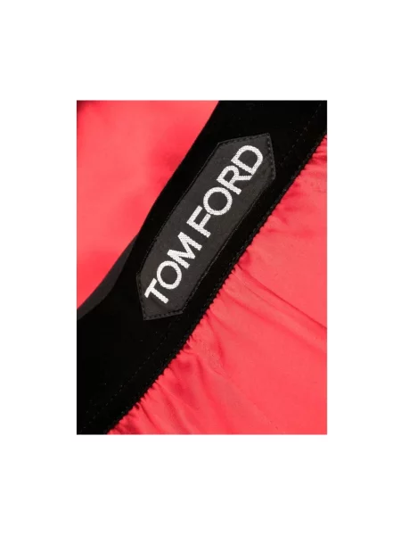 Majtki Tom Ford z logo czerwone