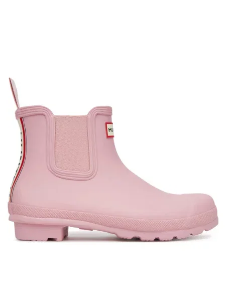 Резиновые сапоги Hunter розовые