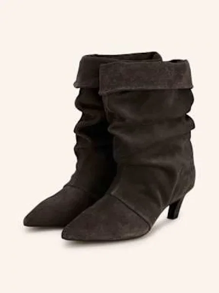 Botki Ash zamszowe szare