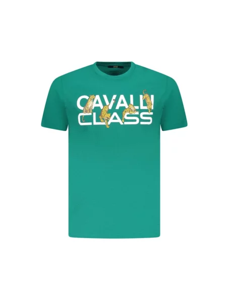 Koszulka Cavalli Class zielona