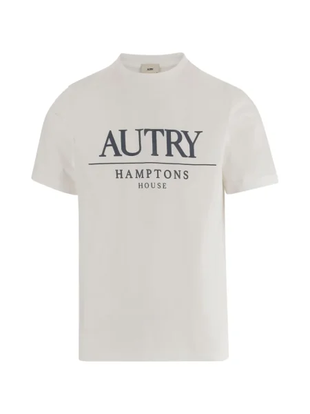 Tricou Autry scurt alb