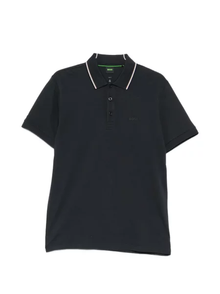 Tricou polo Boss albastru