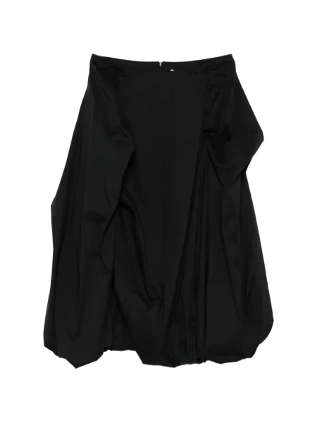 Fustă midi Liviana Conti până la genunchi negru