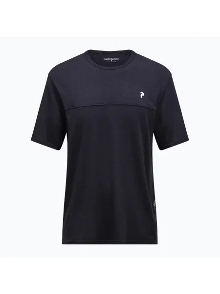 Tricou pentru bărbați Peak Performance Trail Wool Blend black negru