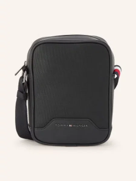 TOMMY HILFIGER Taška přes rameno černá