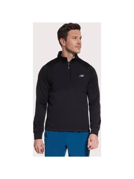 Bluza Skechers Performance GO DRI All Day Thermal Zip S czarny