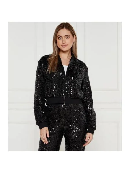 Marc Cain Geacă | Relaxed fit negru