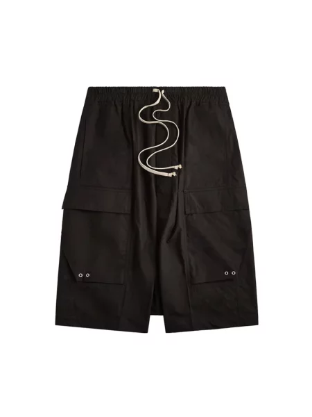 Bermudy Rick Owens czarne