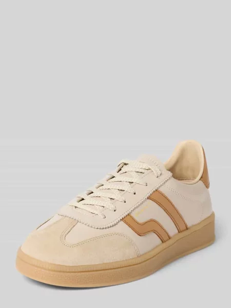 Gant sneakersy skórzane Cuzima beżowe
