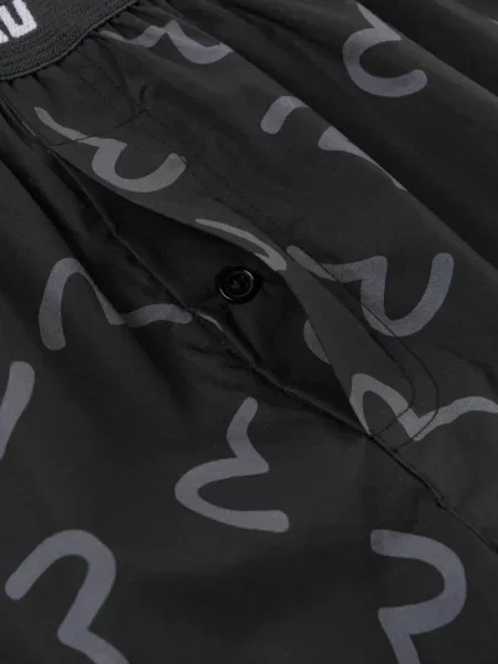 Boxeri Evisu cu imagine negru