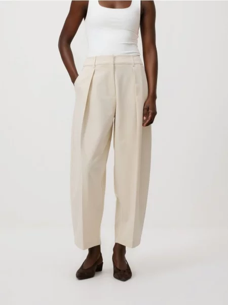 Nohavice Reserved béžová