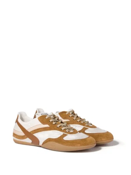 Sneakerși Miu Miu maro