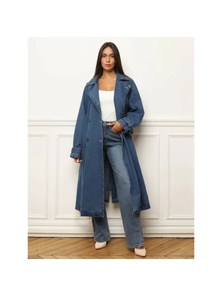 Palton La Modeuse albastru