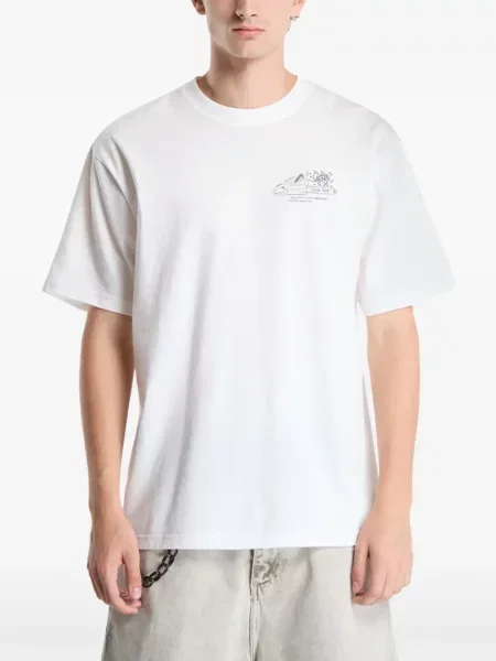 Tricou Vans cu imagine alb