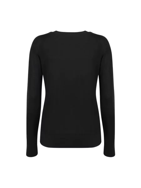 Jedwabny sweter Tory Burch czarny